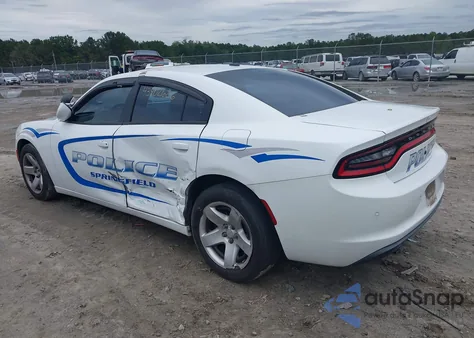 2019 Dodge Charger Police Rwd from USA, damaged, VIN 2C3CDXAT6KH688754